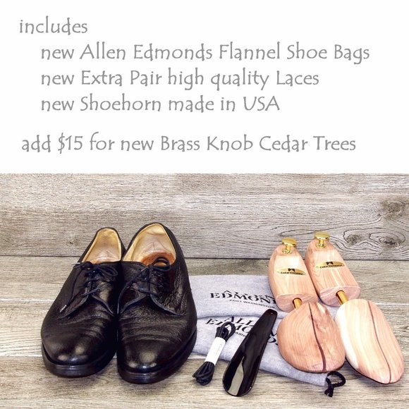 $895 Gravati PECCARY Bergdorf Goodman 8 M * Allen Edmonds Bags (add $15 Trees) main image 7